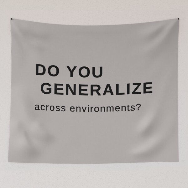 Item preview, Do you Generalize across environments? ABA Therapy Black Font designed and sold by AnJAutismWorld.