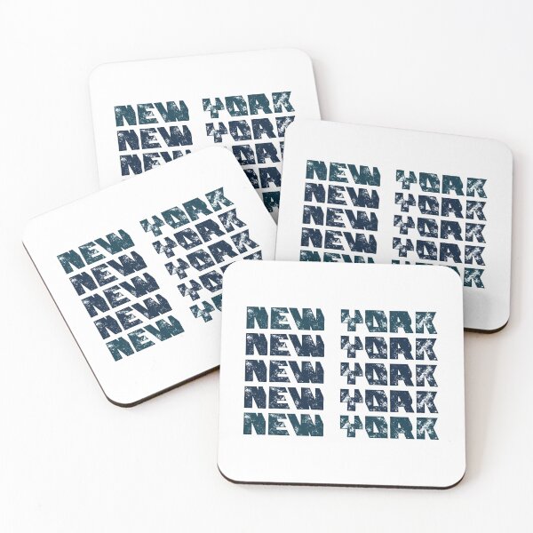 Item preview, Modern New York Typographic Art designed and sold by MakiMak.