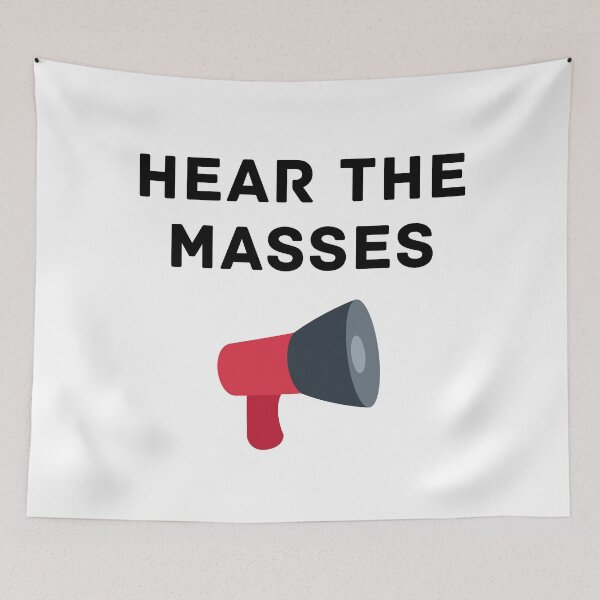 Item preview, Hear The Masses - It Is Time To Listen designed and sold by fbym.