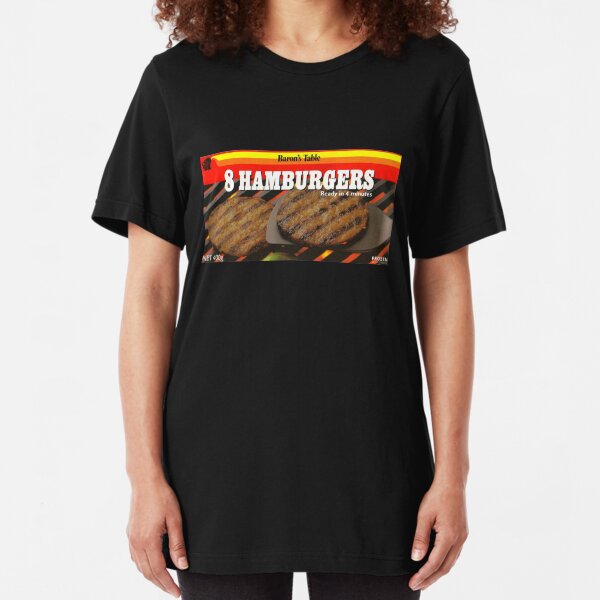 BURGERS! Slim Fit T-Shirt