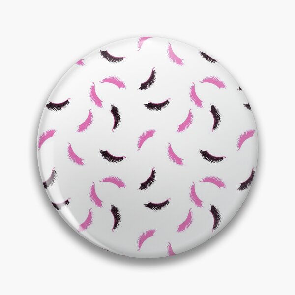Item preview, Lashes with pink glitter  pattern designed and sold by sashica.