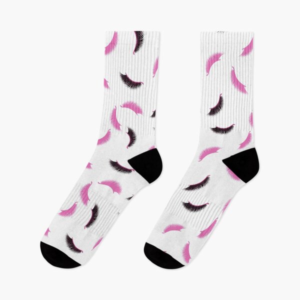 Item preview, Lashes with pink glitter  pattern designed and sold by sashica.