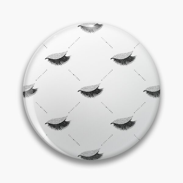 Item preview, Lashes with silver glitter  pattern designed and sold by sashica.