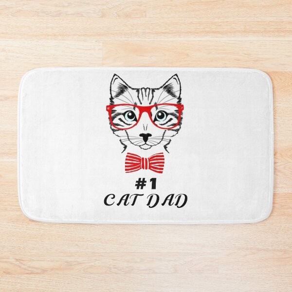 Item preview, 1 Cat Dad . Number One Cat Father . T-Shirt designed and sold by bestdesigns2020.