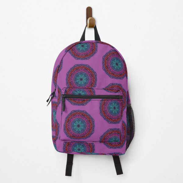 Item preview, Blue, Pink, Purple & Red Gradient Mandala designed and sold by Lozzie Eliza Designs.