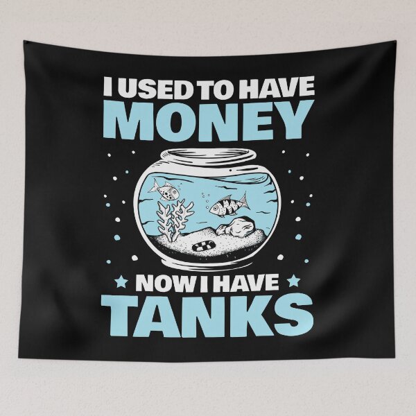 Artikelvorschau, Fischhalter oder Aquarium Hobbyist. (Geschenk entworfen und verkauft von Krautshirts.