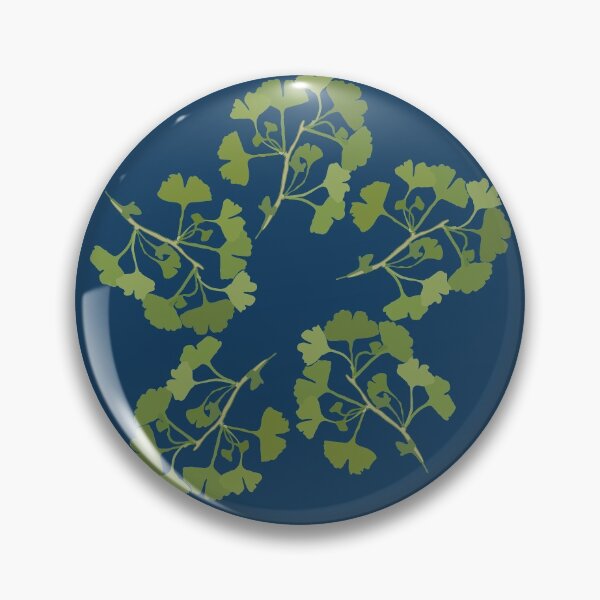 Item preview, Pattern with Ginkgo biloba designed and sold by Emi Yañez.