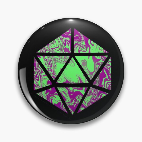 Item preview, Poison Swirl d20 designed and sold by -nat20-.