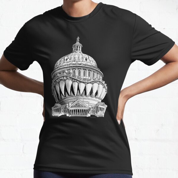 Angry Washington Active T-Shirt