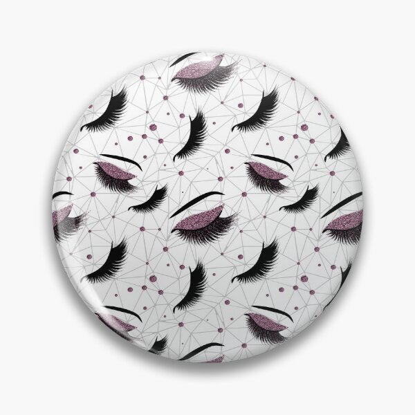 Item preview, Burgundy Lashes Seamless Pattern with glitter effect designed and sold by sashica.