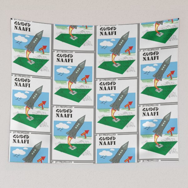Item preview, Jet-Propelled Guided NAAFI designed and sold by Cars with Character.