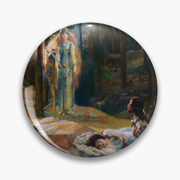 Artikelvorschau, Die Offenbarung von Gaston Bussière, Kunstreproduktion alter Meister entworfen und verkauft von Xzendor7 Digital Art Creations.