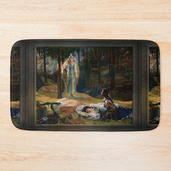 Artikelvorschau, Die Offenbarung von Gaston Bussière, Kunstreproduktion alter Meister entworfen und verkauft von Xzendor7 Digital Art Creations.