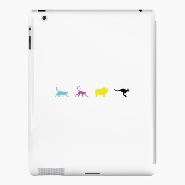 Cat Monkey Yak Kangaroo iPad Snap Case