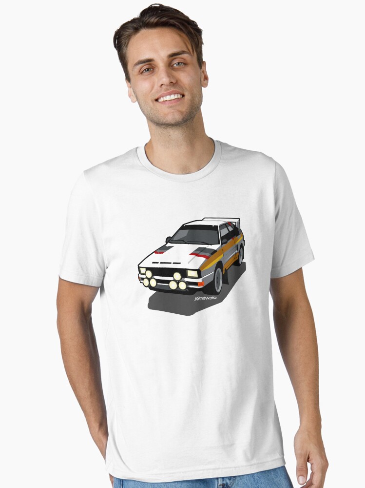 Camiseta esencial for Sale con la obra «Cartel del Rally de Audi
