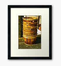 Baskets Framed Print