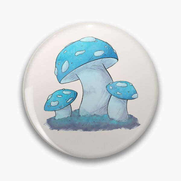 Item preview, Glowing Blue Mushrooms designed and sold by GodAmongDessert.