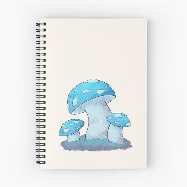 Item preview, Glowing Blue Mushrooms designed and sold by GodAmongDessert.