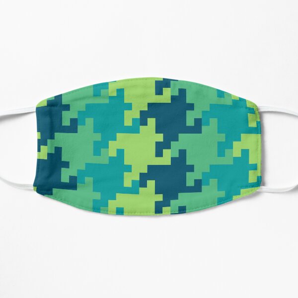 Pixellated Houndstooth Mask