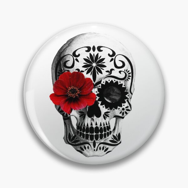 Item preview, Sugar skull Day of the dead  designed and sold by TheLoVd.
