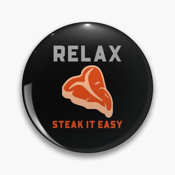 Item preview, Relax Steak it Easy BBQ designed and sold by AndApArt.