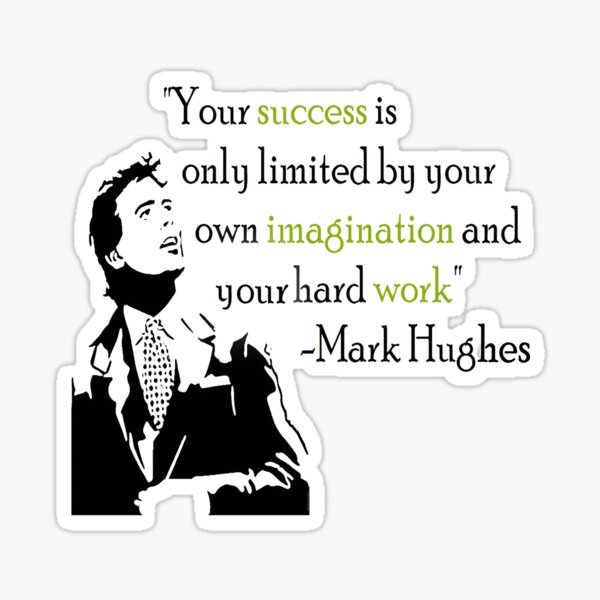 Herbalife Mark Hughes Success Sticker By Inspir333 Redbubble