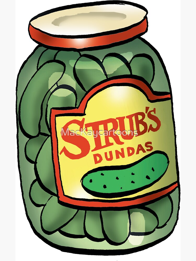 Strub Pickles by MacKaycartoons