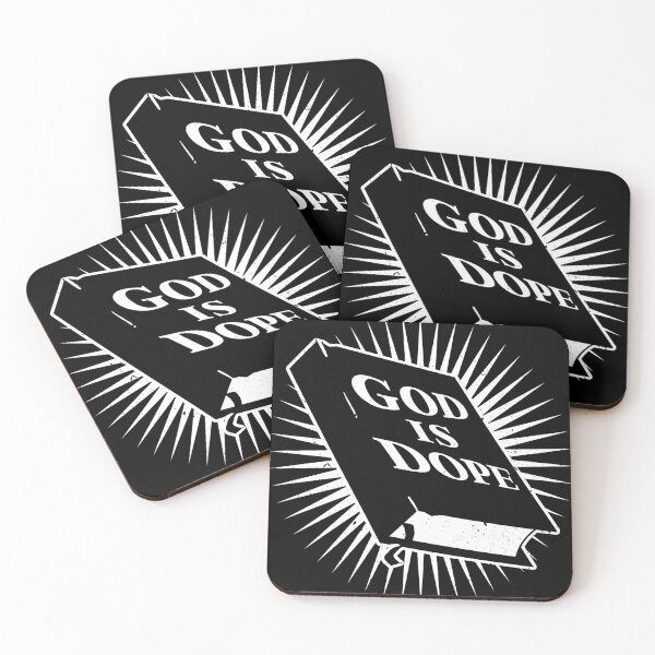 Item preview, God Is Dope Christianity design, Christian design, Faith gif design designed and sold by Lisbob.