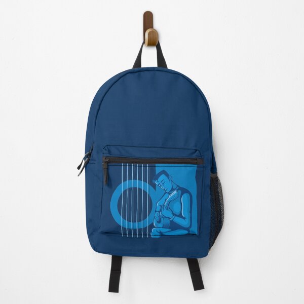 Item preview, The Guitarist Blue designed and sold by sifis.