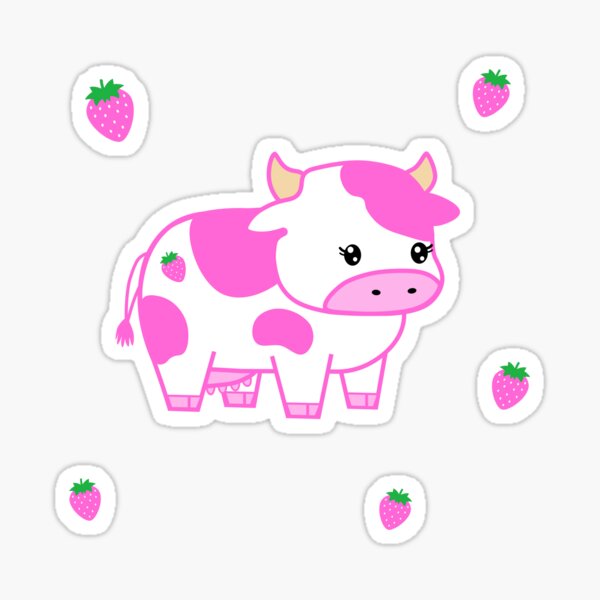 Strawberry Cow Gifts Merchandise Redbubble - cute strawberry cow roblox logo