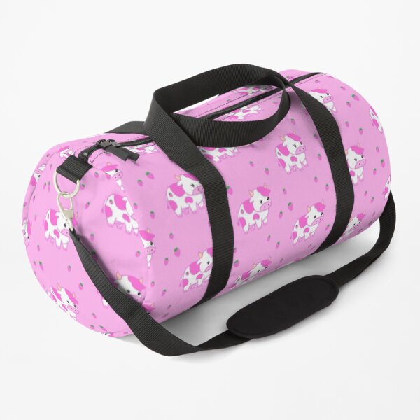look at you, strawberry cow Duffle Bag