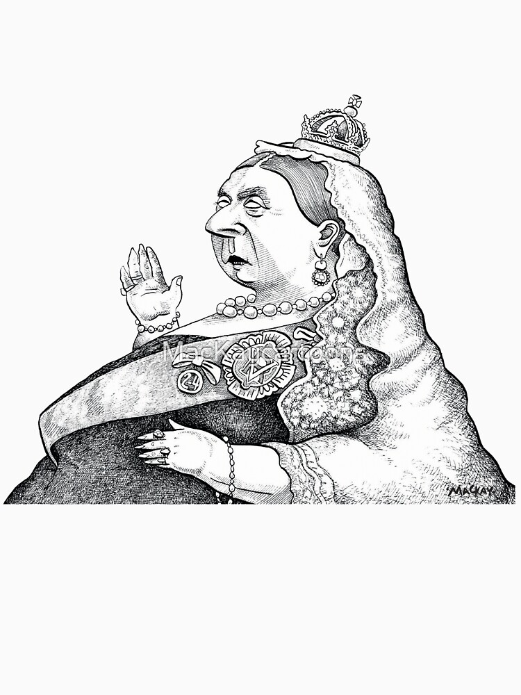 Queen Victoria by MacKaycartoons