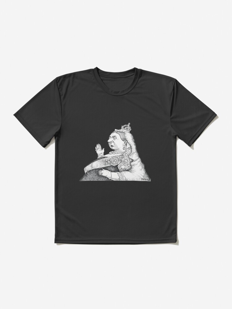 Thumbnail 2 of 7, Active T-Shirt, Queen Victoria designed and sold by MacKaycartoons.