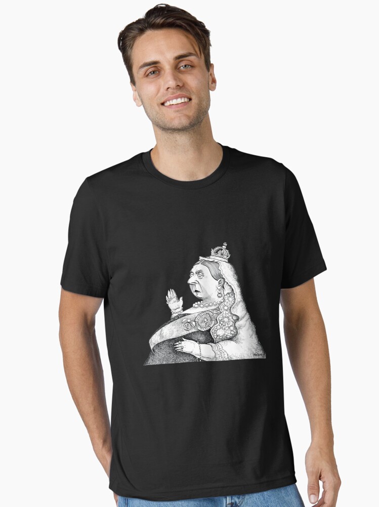 Thumbnail 1 of 7, Essential T-Shirt, Queen Victoria designed and sold by MacKaycartoons.