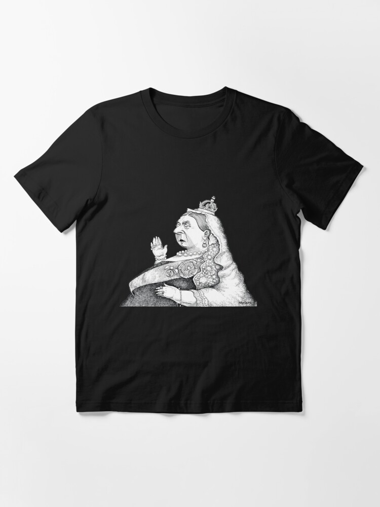 Thumbnail 2 of 7, Essential T-Shirt, Queen Victoria designed and sold by MacKaycartoons.