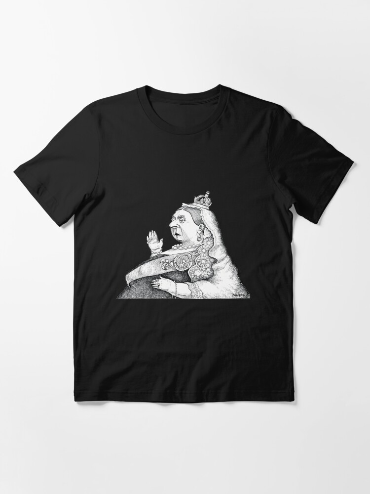 Thumbnail 3 of 7, Essential T-Shirt, Queen Victoria designed and sold by MacKaycartoons.