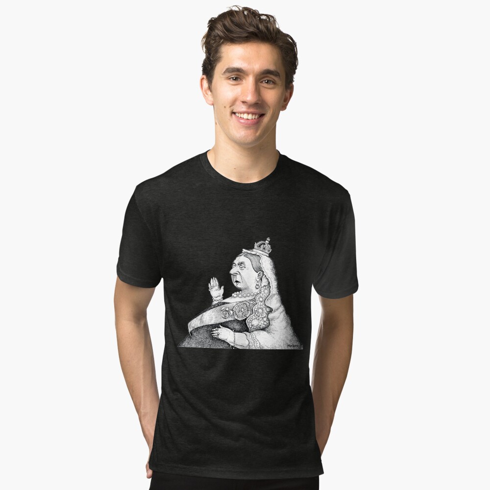 Item preview, Tri-blend T-Shirt designed and sold by MacKaycartoons.