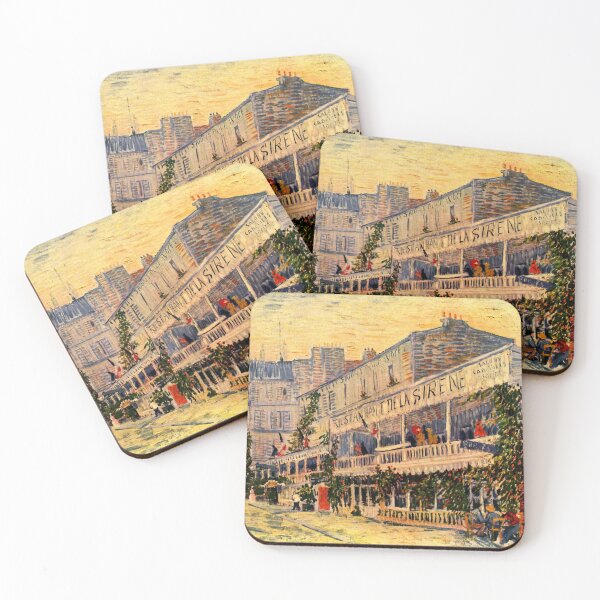 Item preview, Restaurant de la Sirene at Asnieres, by Vincent van Gogh designed and sold by Pavel Polyansky.