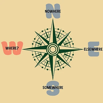 Artwork thumbnail, Compass by InputVSOutput