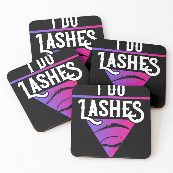 Item preview, Lash Lover I Do Lashes Make Up Artist Gift Design Idea desig print designed and sold by Lisbob.