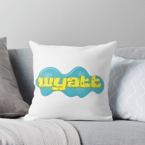 Item preview, Boy Name Wyatt in SpongeBob Cartoon Style designed and sold by Space-Bug.