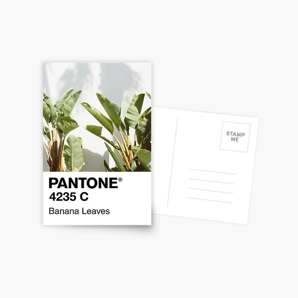 Pantone Monet's Garden Postcard for Sale by beekindstudio