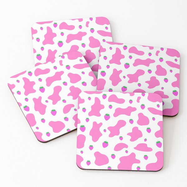 Item preview, strawberry cow pattern   designed and sold by disco dottie.