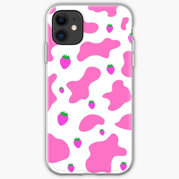 Strawberry Cow Pattern Phone Cases | Redbubble