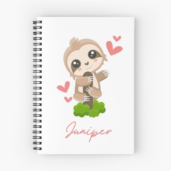 Item preview, Juniper Sloth Baby Girl Cute Hearts designed and sold by HelloFromAja.