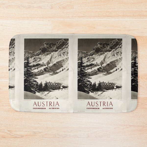 Artikelvorschau, Austria vintage travel poster entworfen und verkauft von stickart-marek.