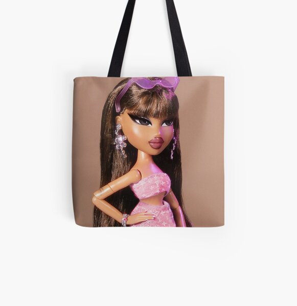 Cute Printing Bratz Rock Angelz Cloe And Yasmin Tote Shopping Bags Durable  Canvas Shopper Shoulder Handbag