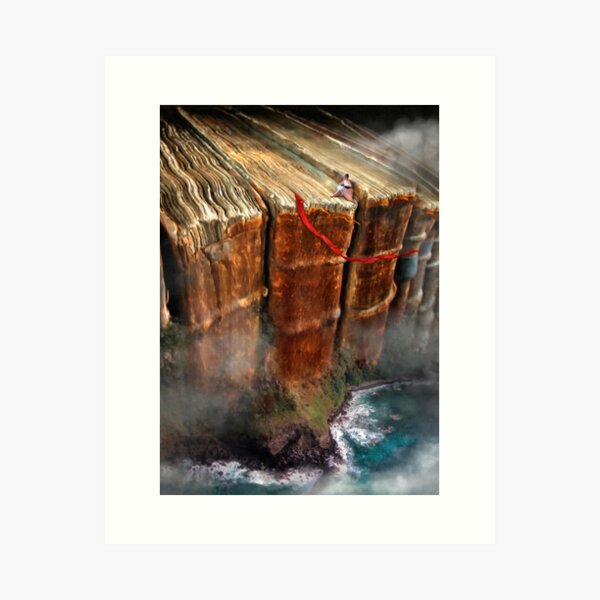 Cliffhanger Art Print