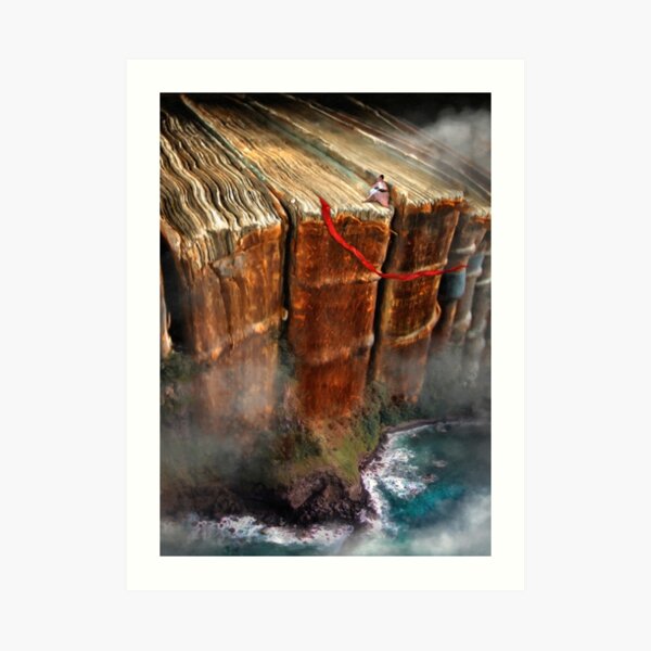 Cliffhanger Art Print