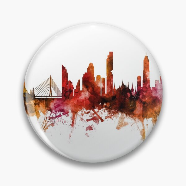 Item preview, Bangkok Thailand Skyline designed and sold by ArtPrints.